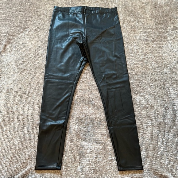 H&M Faux Leather Leggings - Picture 2 of 3